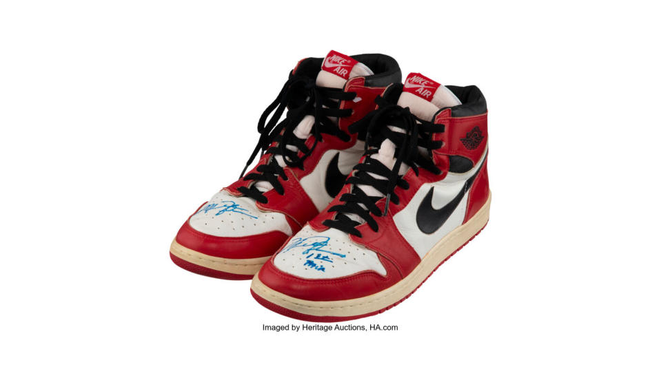 Air Jordan 1 Chicago Auction 2021