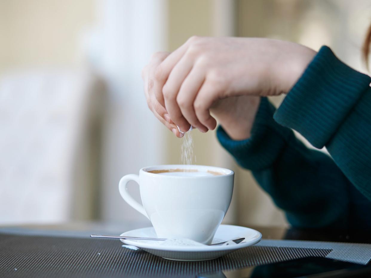 <h1 class="title">person pouring collagen into their drink</h1><cite class="credit">Getty Images</cite>