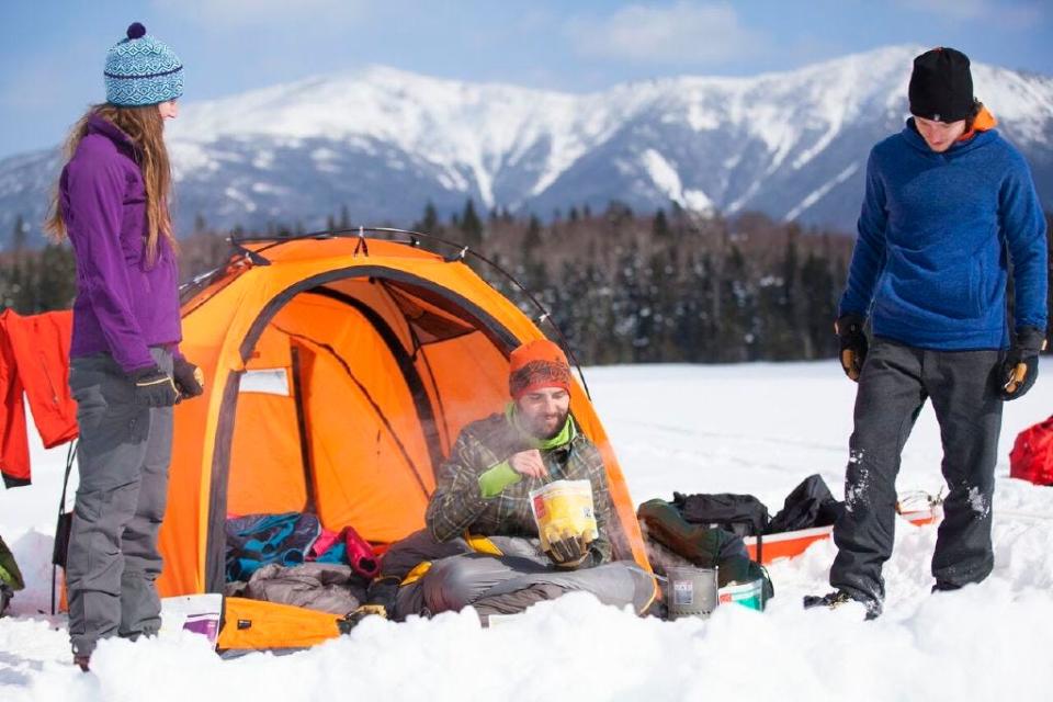 "For the recreational camper you should expect to burn an extra 30 to 40% of calories on average over the course of a full day winter camping,” notes Mark Hubner, the testing team director for Canadian cold weather footwear and apparel company Baffin