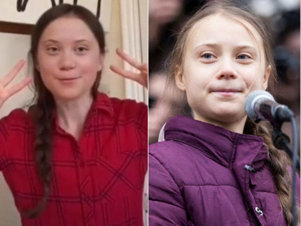 Greta Thunberg (c4, getty)