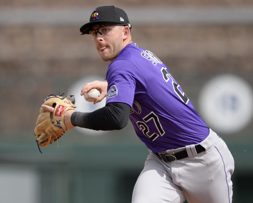 Rockies' Trevor Story models game after former Colorado star - Purple Row