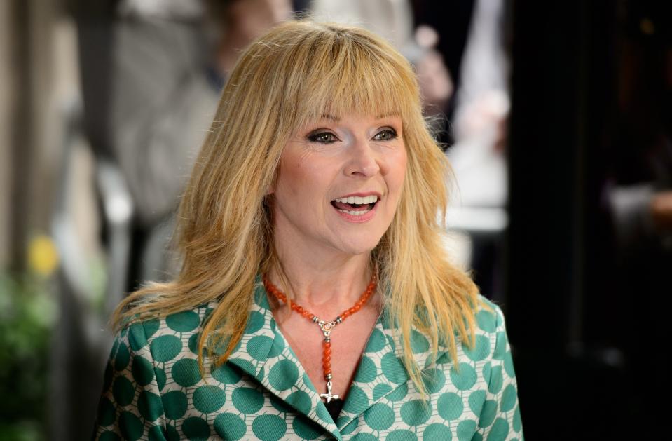 British musician Toyah Wilcox arrives at the Ivor Novello awards 2014