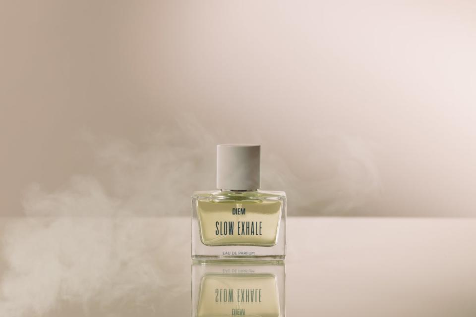 Slow Exhale by Diem is ‘an unusual, complex aroma made from ancient resins and woods’ (Diem)