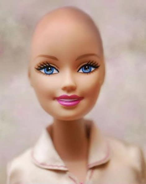 Beautiful and Bald Barbie