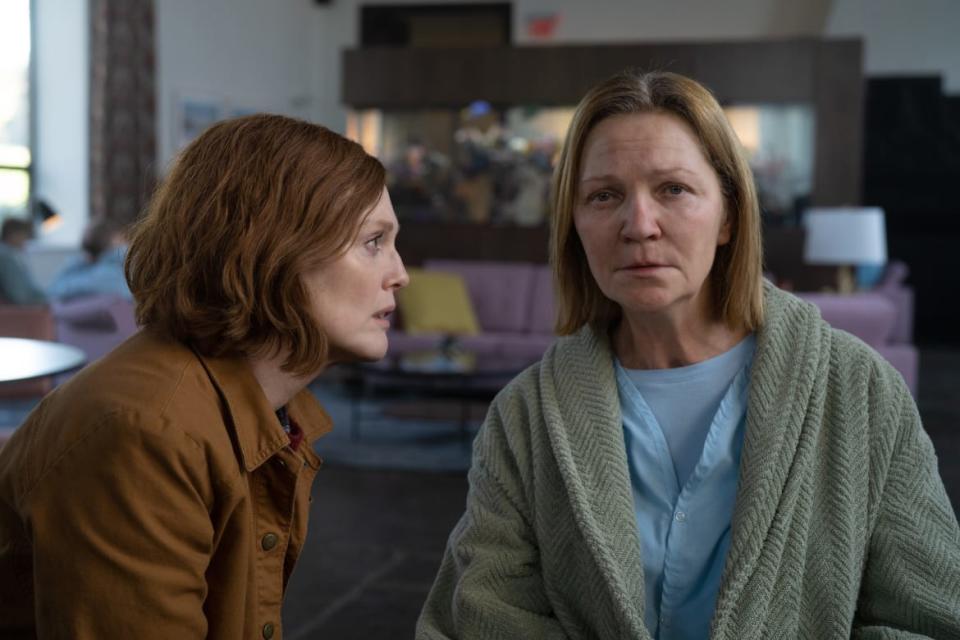 <div class="inline-image__caption"><p>Julianne Moore and Joan Allen in <em>Lisey's Story</em></p></div> <div class="inline-image__credit">Apple TV+</div>