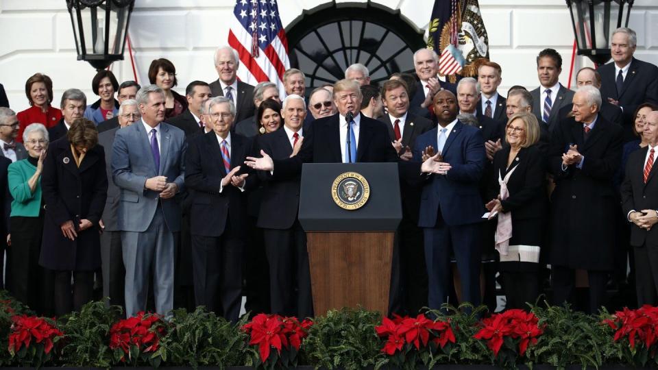 El presidente Donald Trump ha estado copando los titulares todo el año, pero las preocupaciones por el impacto negativo que tendría su gestión sobre los mercados se han demostrado infundadas.