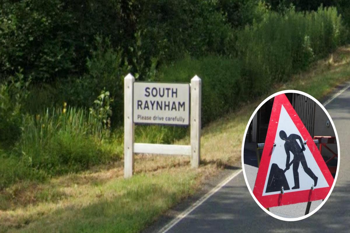 A footpath has had to close in Raynham due to a rotting bridge <i>(Image: Google Earth)</i>