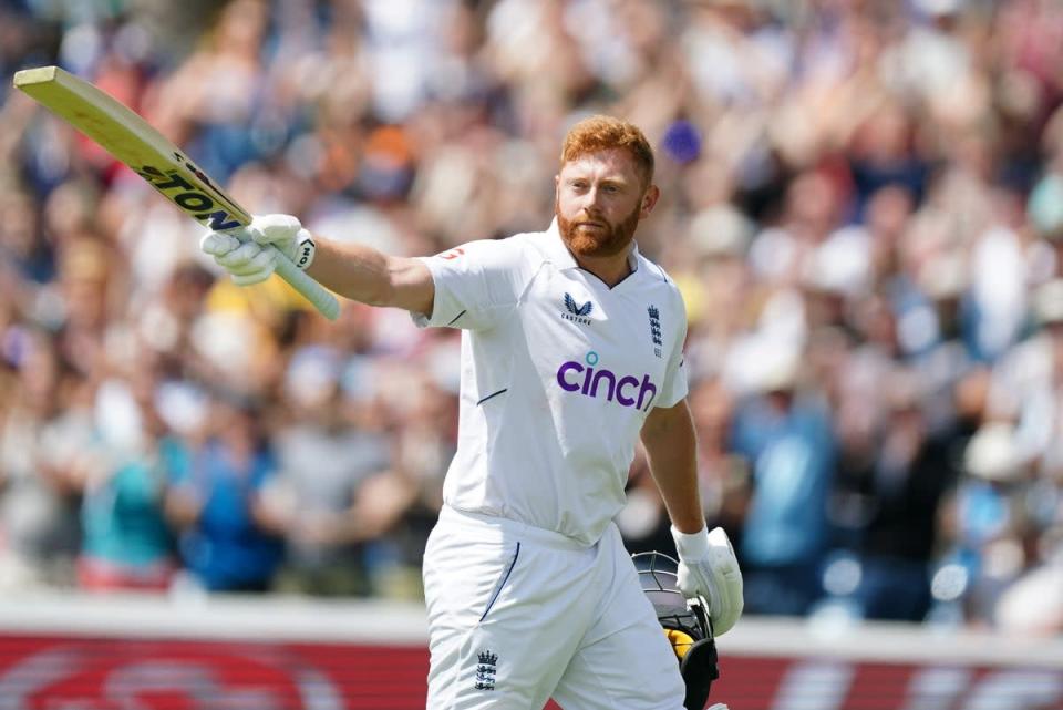 England’s Jonny Bairstow starred (Mike Egerton/PA) (PA Wire)