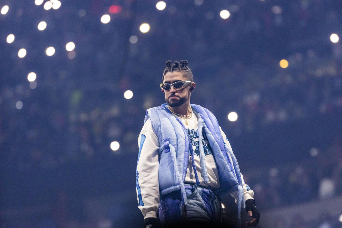 Bad Bunny Held Up His Moon Person For All Yankee Stadium To See, News