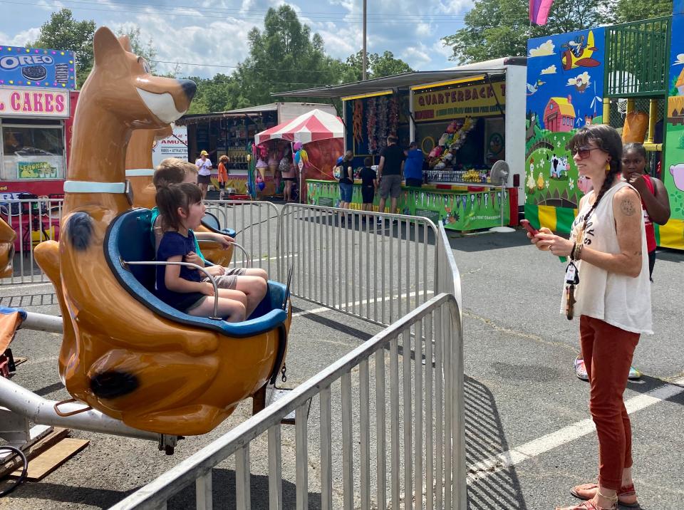 Thousands of people poured into Staunton on Monday for the first Fourth of July celebration since the COVID pandemic began.