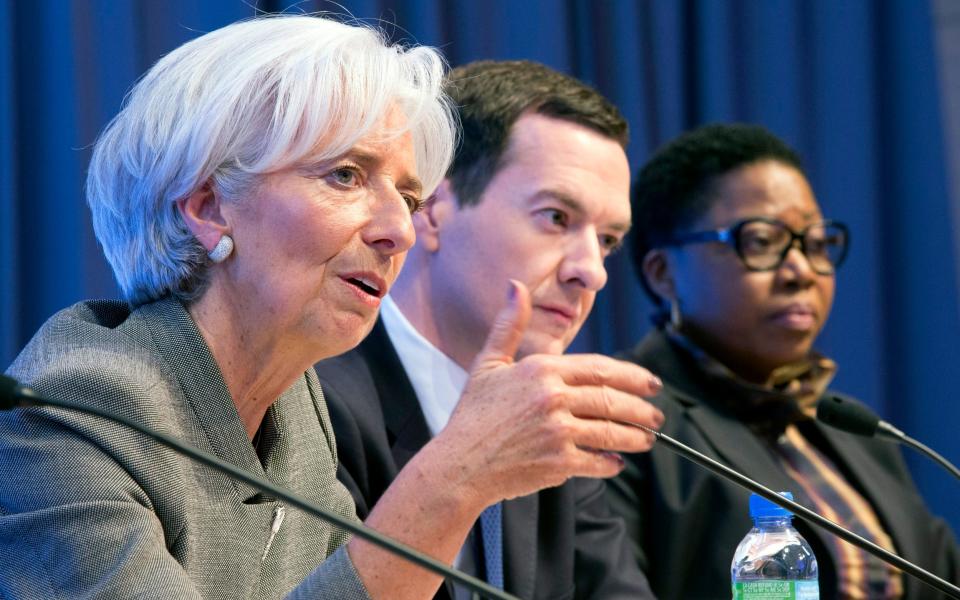 Christine Lagarde, former head of the IMF, had been critical of Brexit - STEPHEN JAFFE/IMF