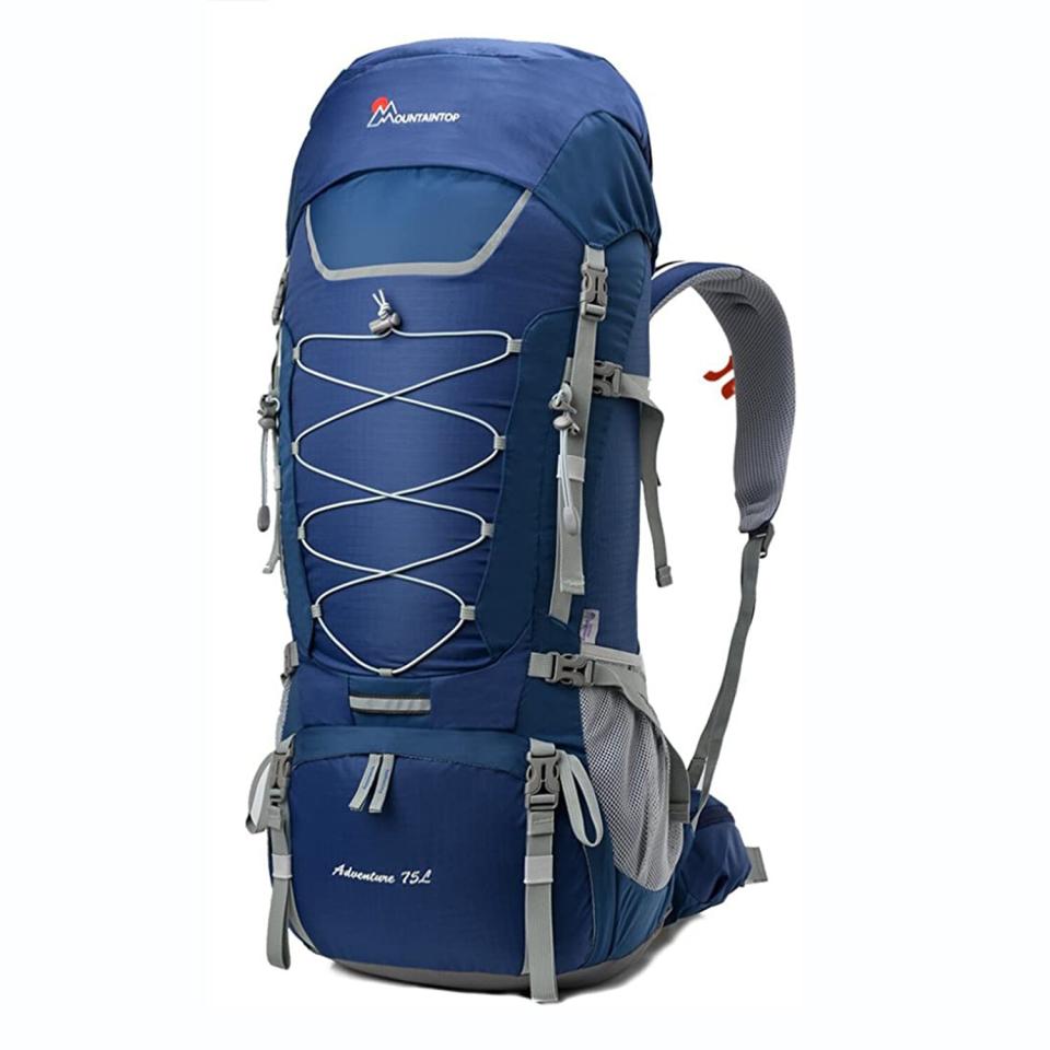 MOUNTAINTOP 70L/75L Internal Frame Hiking Backpack