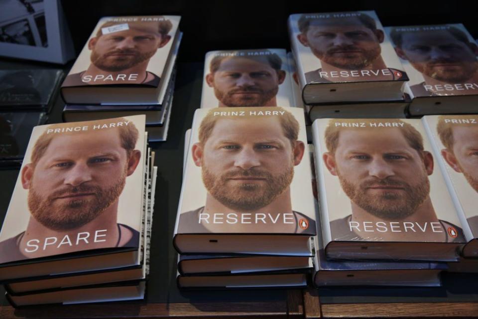 prince harry autobiography 