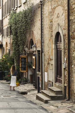 <p>CHARISSA FAY</p> The atmospheric streets of the tiny town of Bolgheri.