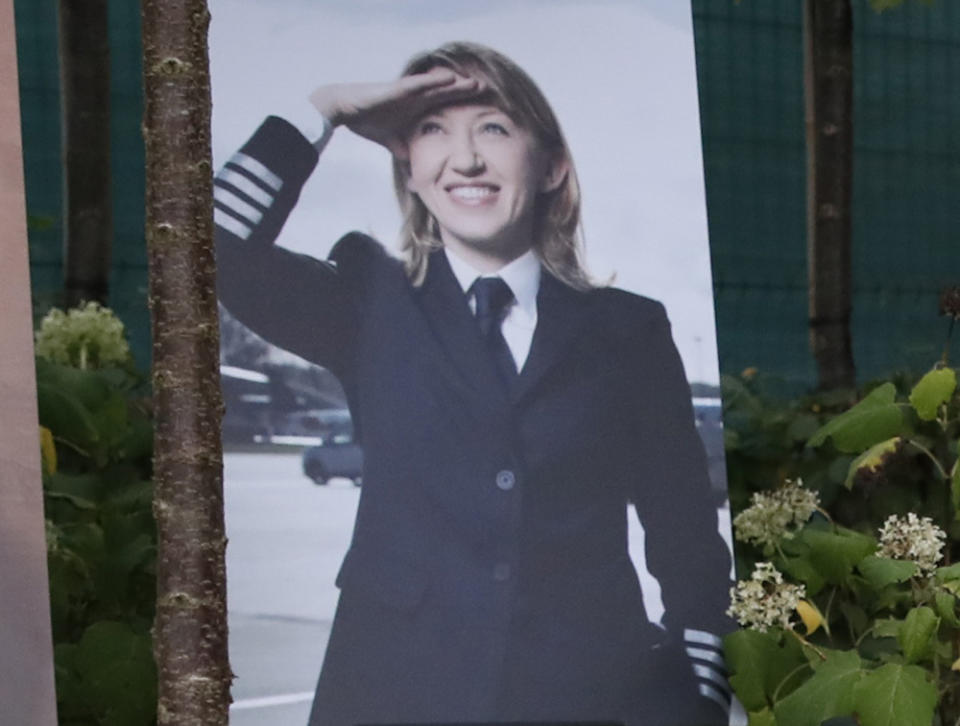 Izabela Roza Lechowicz – also a professional pilot - was among those killed in the crash. (Reuters)