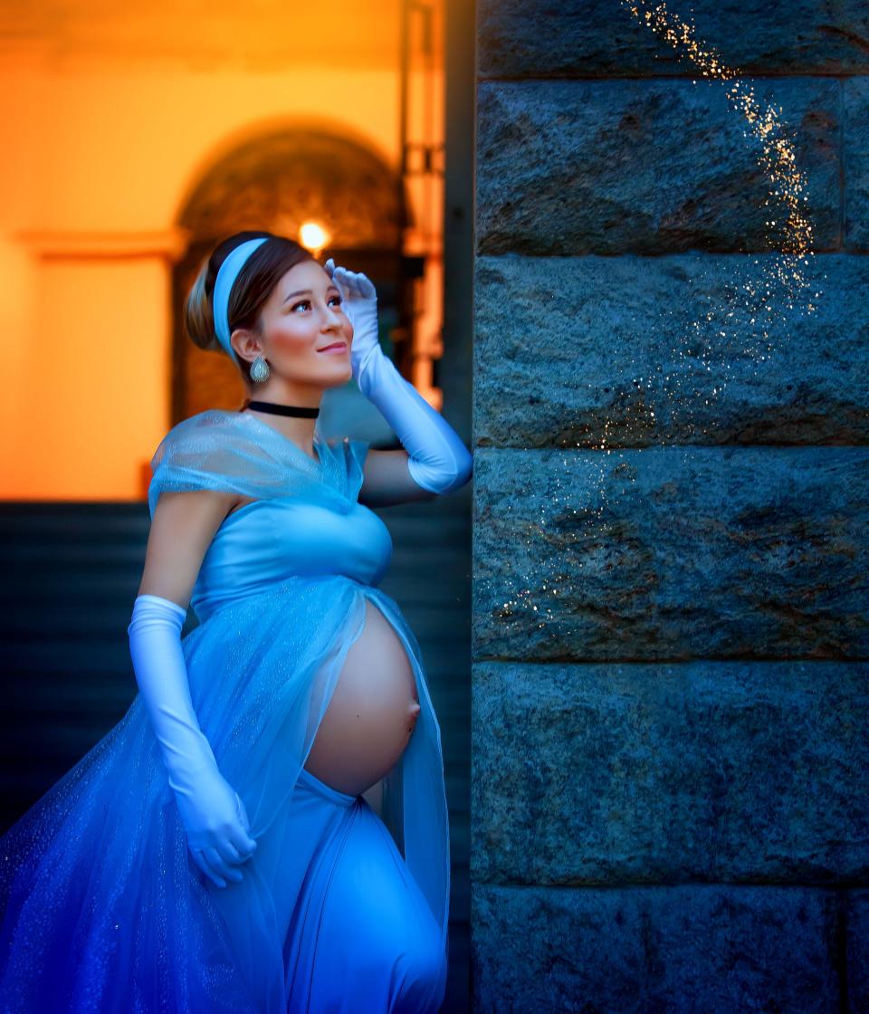 Pregnant Disney Princess Photo Shoot