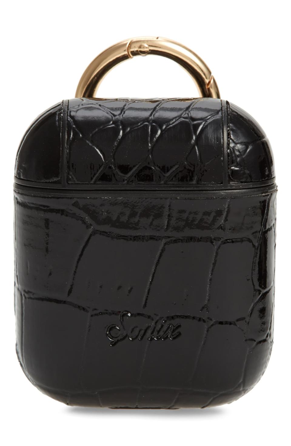 Sonix Croc Embossed AirPod Case. Image via Nordstrom.