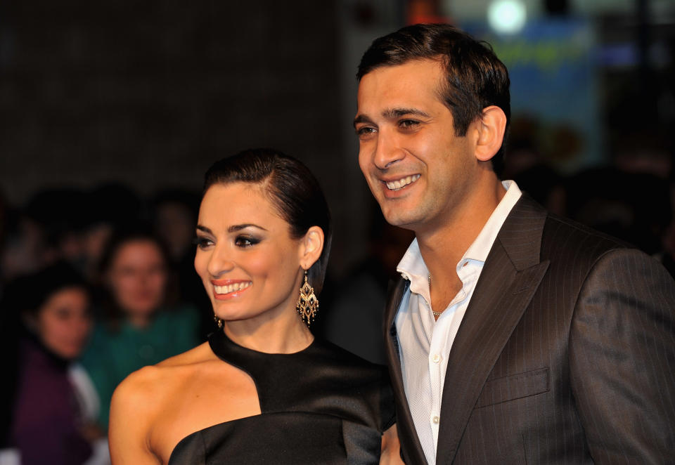 Dancer Flavia Cacace and actor Jimi Mistry attend the 