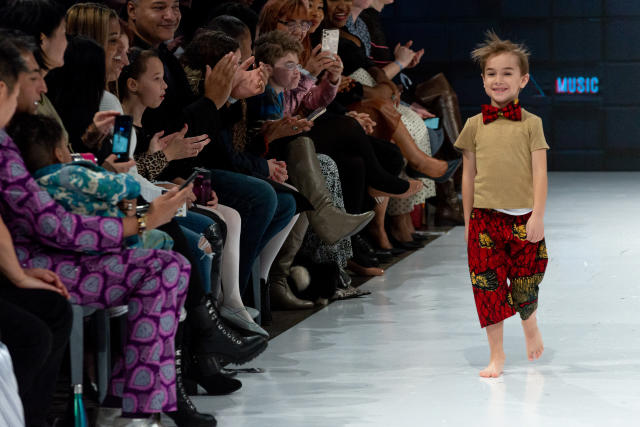 A model walks the runway at the Supreme Tamu collection for Spring News  Photo - Getty Images