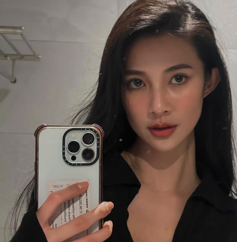 ▲▼與ØZI傳緋聞的模特兒Jane Chen，長相神似中國女星Angelababy（楊穎）。（圖／翻攝自IG＠janechen__）