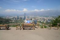 Group shot of the Test Your Limits team in Santiago, Chile.