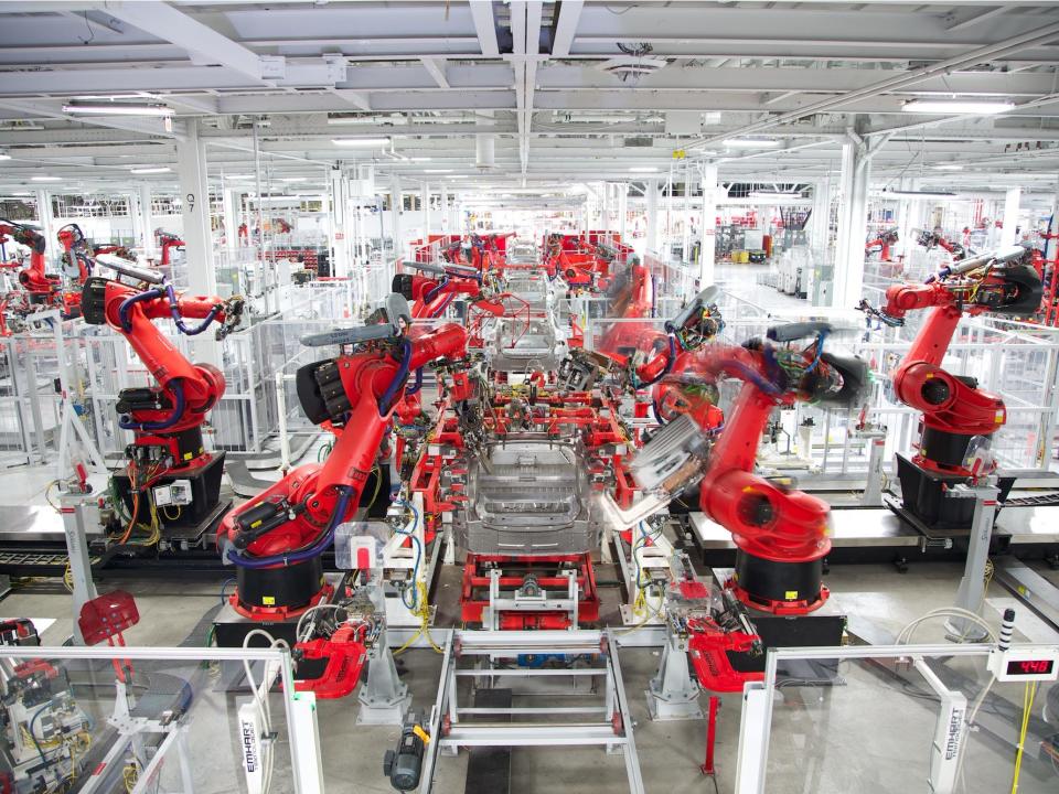 tesla factory