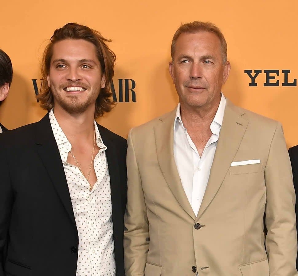 Luke Grimes, Kevin Costner