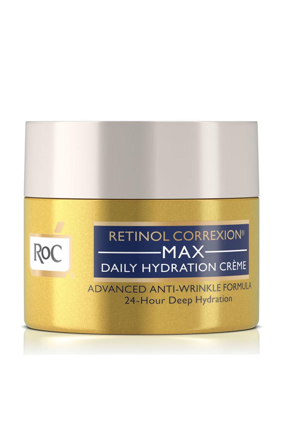 7) RoC Retinol Correxion Max Daily Hydration Crème