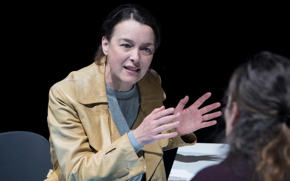 Olivia Williams in Mosquitoes - Credit: Alastair Muir