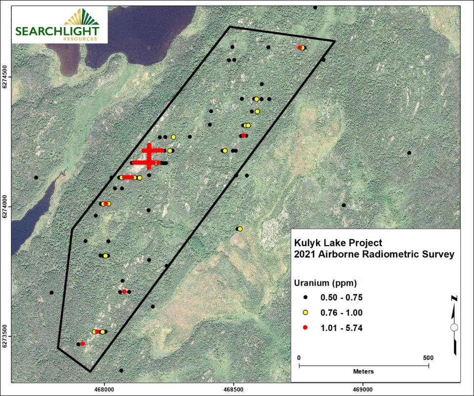 Searchlight Resources Inc, Thursday, June 23, 2022, Press release picture