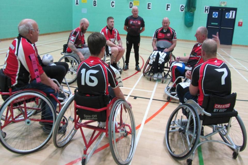 Open event at New College Sports Hall <i>(Image: Swindon St George)</i>