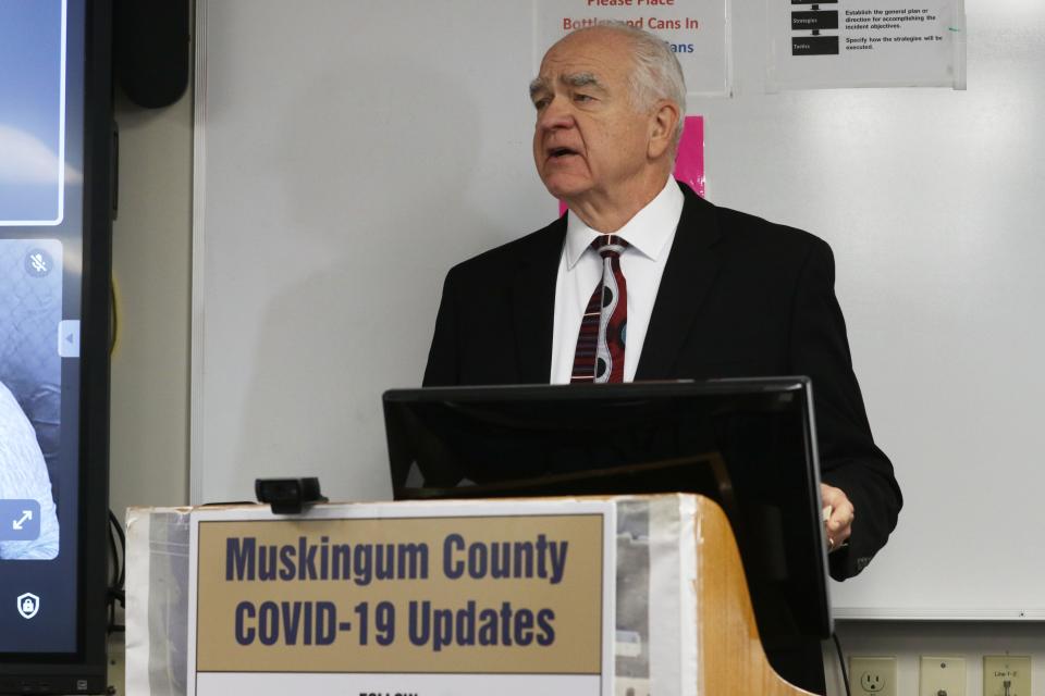 Dr. Jack Butterfield, medical director of the Zanesville-Muskingum County Health Department.