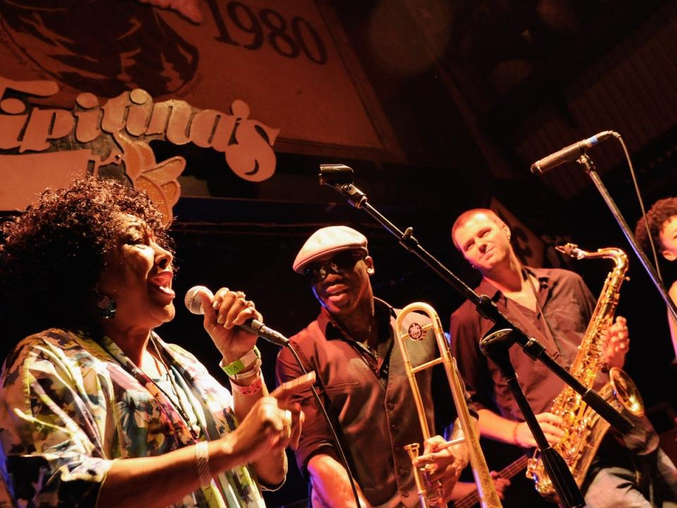 Jean Knight performing at Tipitina’s in New Orleans in 2012. (Rick Diamond/Getty Images)
