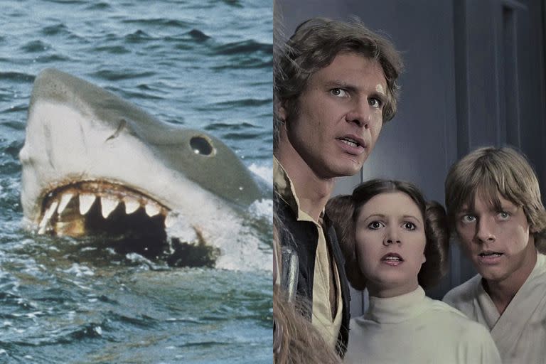 Tiburón, de 1975 y Star Wars, de 1977, inventaron el 