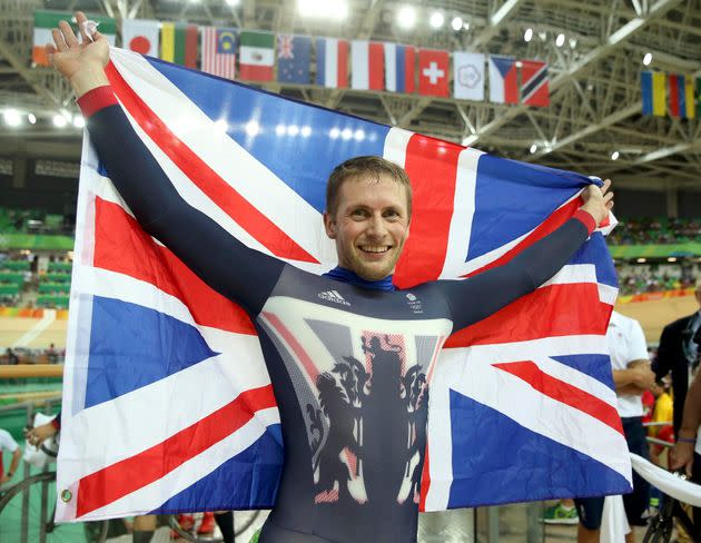 The actual gold medal winning Jason Kenny. (Photo: Matthew Childs / Reuters)