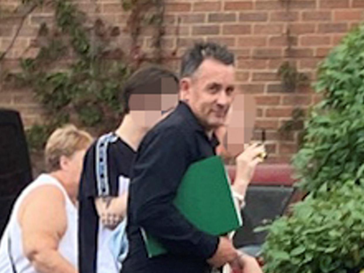 Neil Chapple outside Basingstoke Magisrates Court. (Solent)