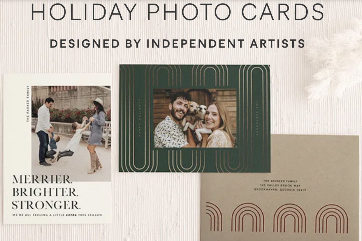 Minted | Best for Custom and Bespoke Holiday Cards