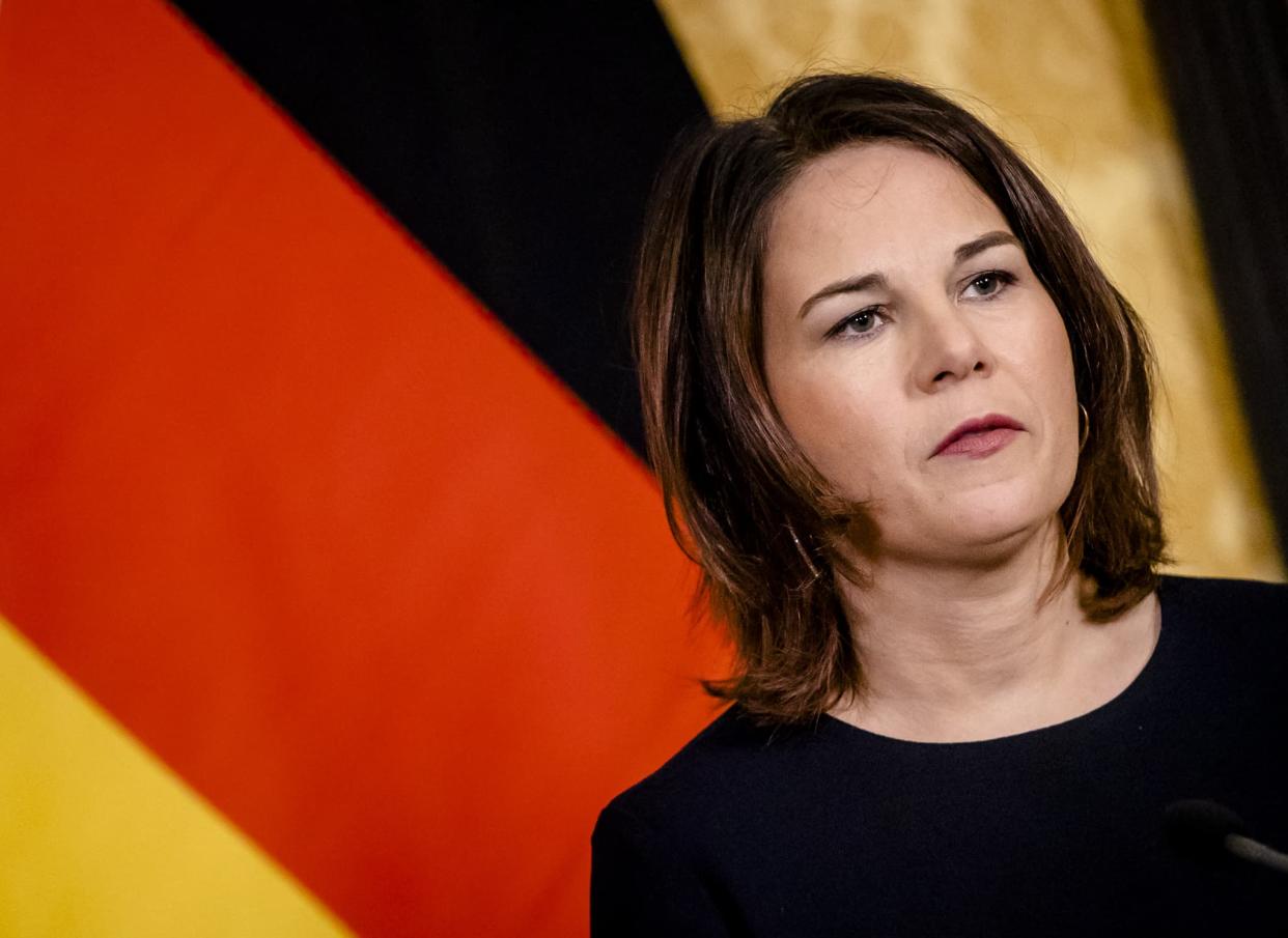 La ministre allemande des Affaires étrangères Annalena Baerbock à la Haye, le 16 janvier 2023. - Sem van der Wal / ANP