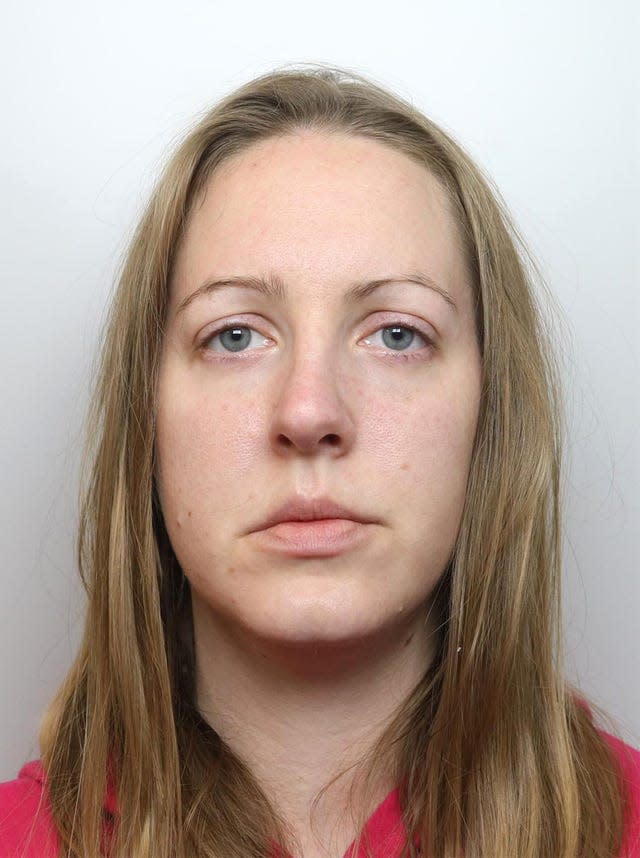 Lucy Letby custody picture