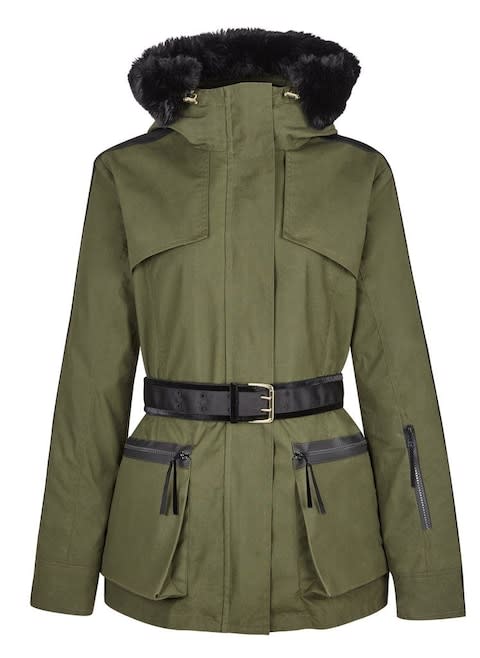 Limited Edition 'Elements' Parka with Faux Fur Trim  - Credit: Troy London x Amanda Wakeley