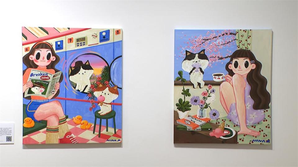 韓國新銳藝術家來台開展　擅長以幽默感展現才華