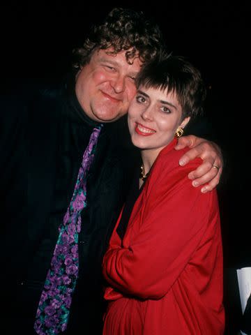 <p>Ron Galella, Ltd./Ron Galella Collection/Getty </p> John Goodman and Anna Beth Hartzog at the premiere of 'Stella' on January 31, 1991 in Westwood, California.