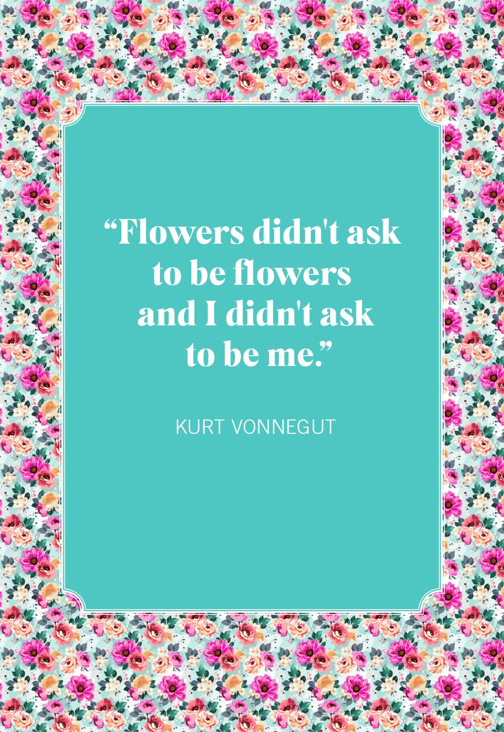 kurt vonnegut flower quotes