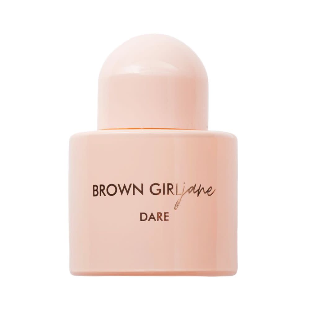 <p><a href="https://browngirljane.com/products/dare-eau-de-parfum" rel="nofollow noopener" target="_blank" data-ylk="slk:Shop Now;elm:context_link;itc:0;sec:content-canvas" class="link rapid-noclick-resp">Shop Now</a></p><p>Dare</p><p>browngirljane.com</p><p>$102.00</p><span class="copyright">courtesy of brands</span>