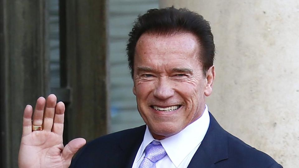 Arnold Schwarzenegger konnte seine Trophäensammlung komplettieren. Foto: Francois Mori/AP