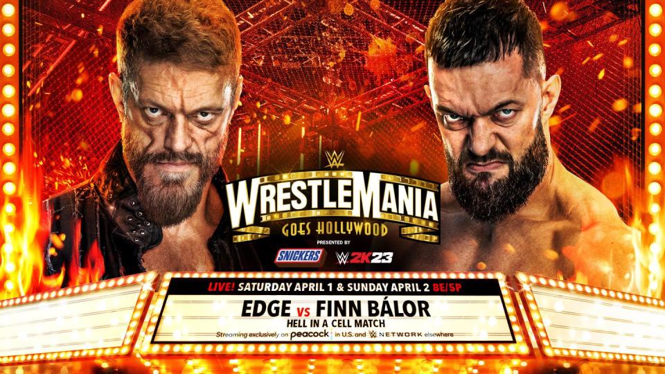 wwe wrestlemania 39 edge vs finn balor