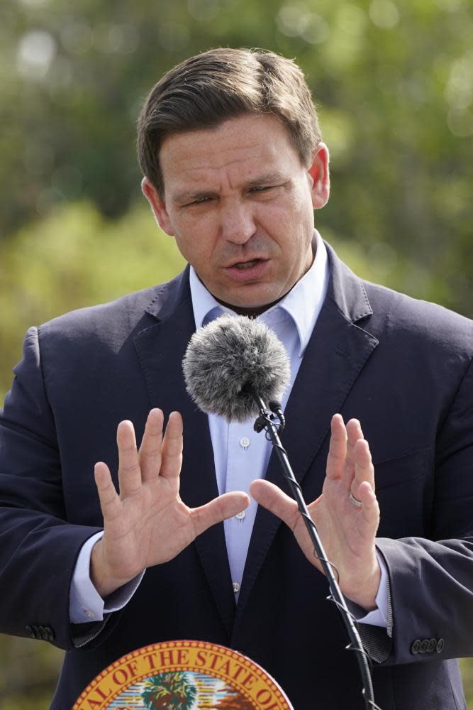 Florida governor Ron DeSantis