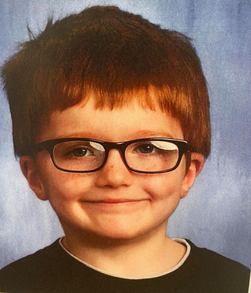 Police say the 6-year-old James was last seen near Crawford Street in Middletown, Ohio.