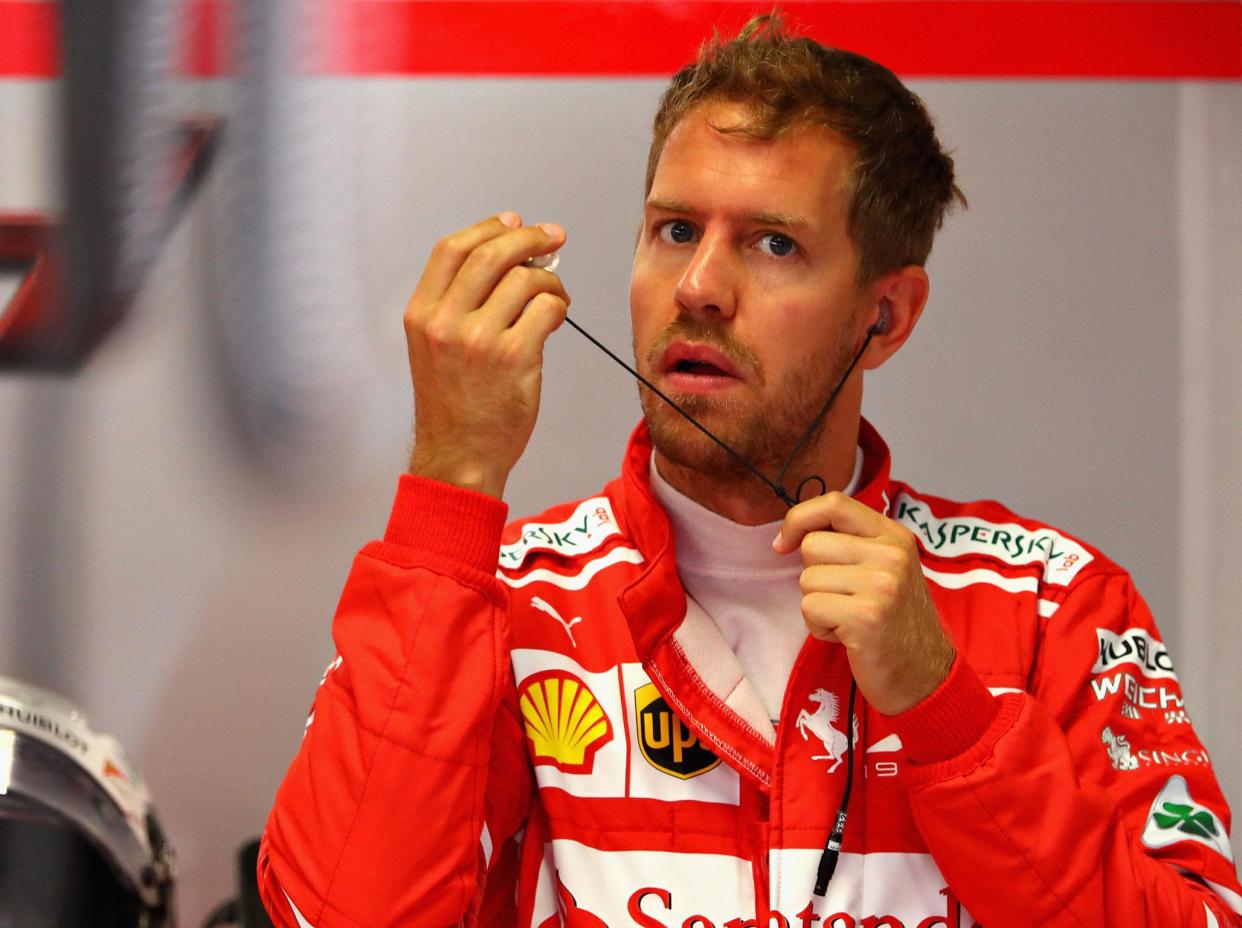 Sebastian Vettel believes there is more pace to come from his Ferrari this weekend: Getty