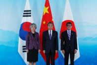 Foreign ministers meeting of China, Korea and Japan in Beijing